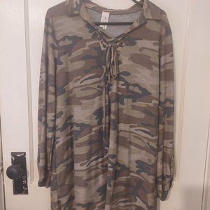 Now N Forever Camo Pullover